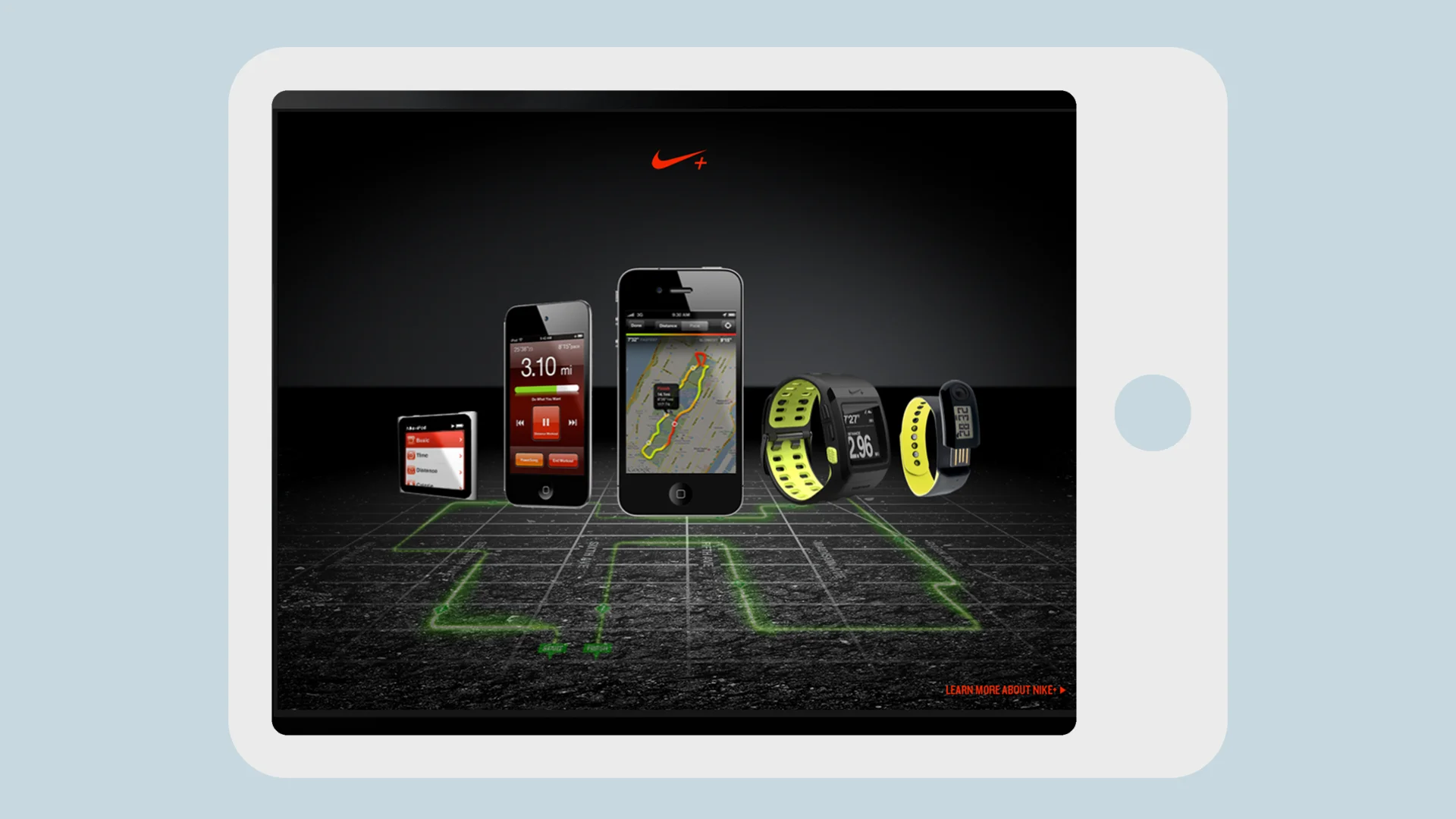 Nike+ iPad App