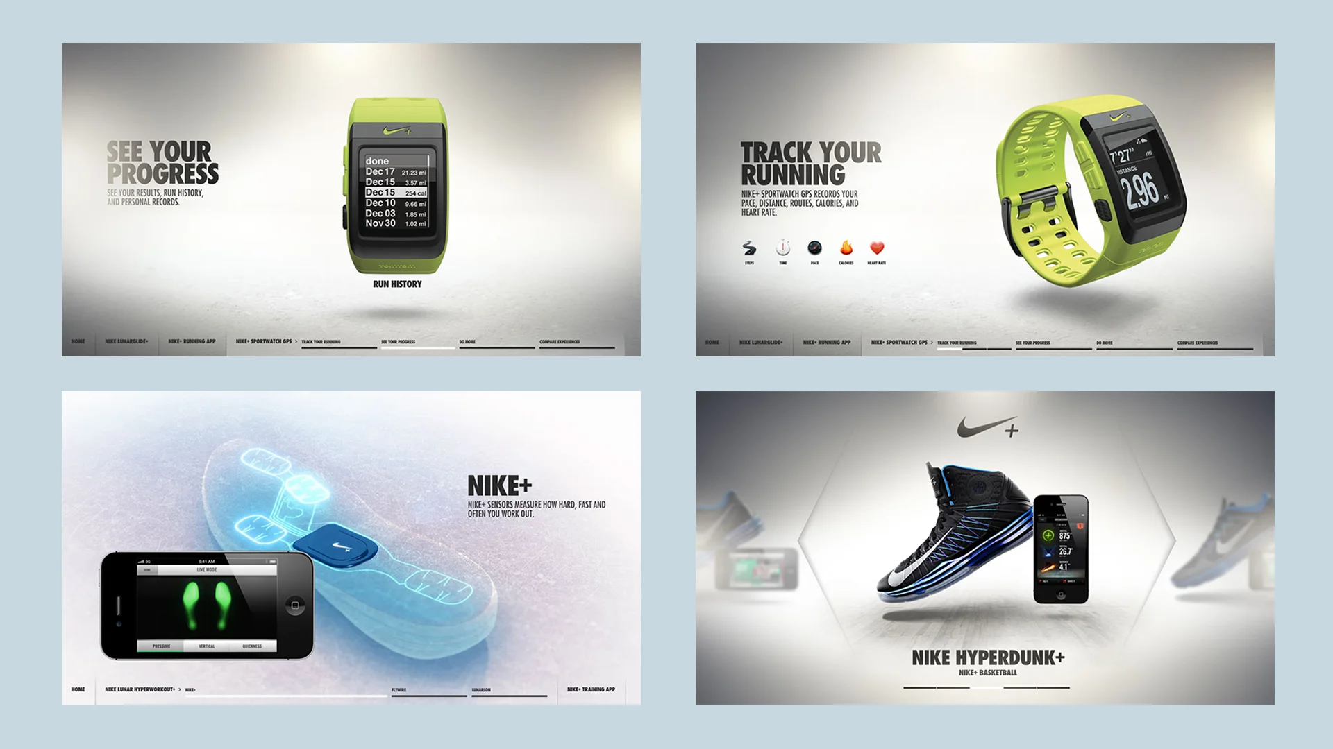 Nike+ iPad App